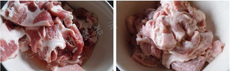 椒香锅包肉片步骤1-2