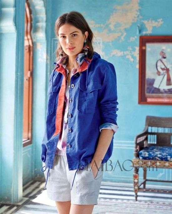 J.Crew 2014年6月女装Lookbook模特：Cameron Russell