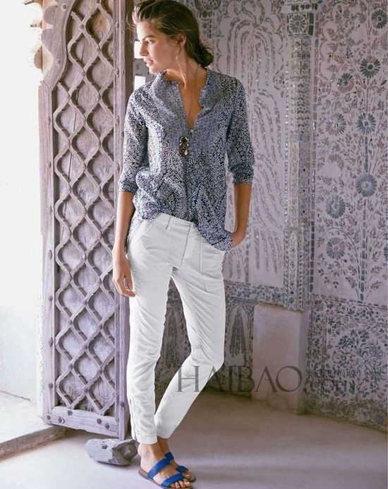 J.Crew 2014年6月女装Lookbook模特：Cameron Russell