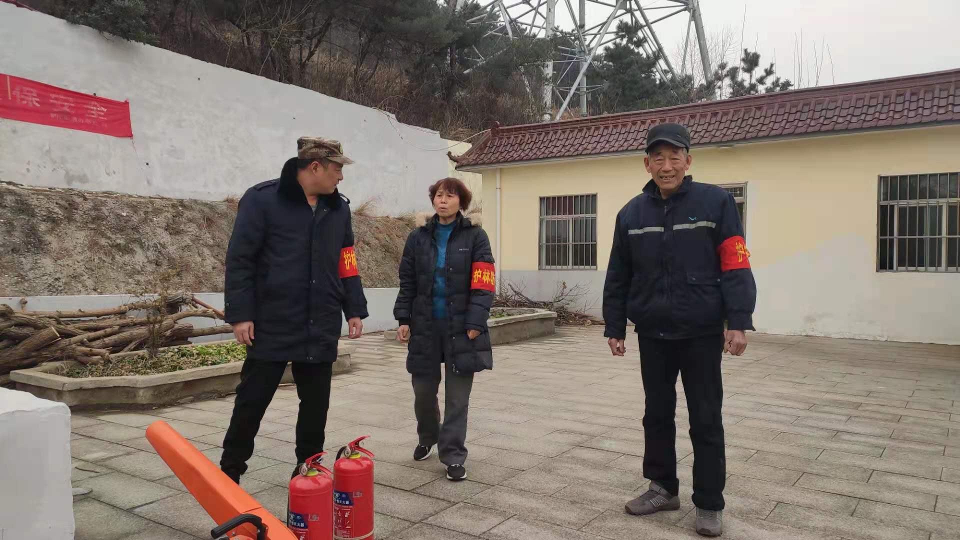 连云港市朝阳街道积极开展森林防火巡查工作