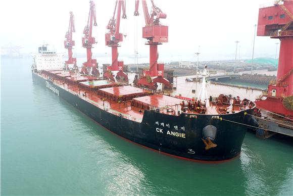 连云港港口2月份完成货物吞吐量同比略有增长