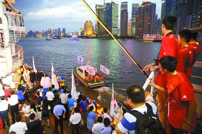 第十二届全国学生运动会闭幕（图）