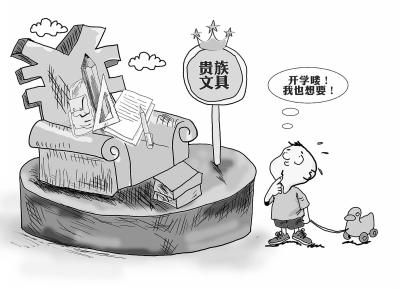 “奢华学习用品”是“坑”不是爱