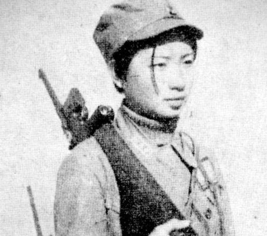 抗战时期国民党女兵罕见照片