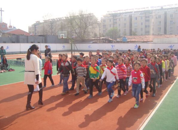 连云港灌南新安小学：举行校园广播操比赛