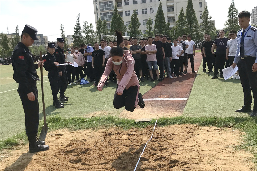 连云港赣榆公安组织开展警务辅助人员岗位能力测试