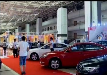 国家汽车博览会在连云港墟沟国展中心开幕