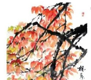 连云港灌南籍画家马伟20幅国花水墨画亮相G20